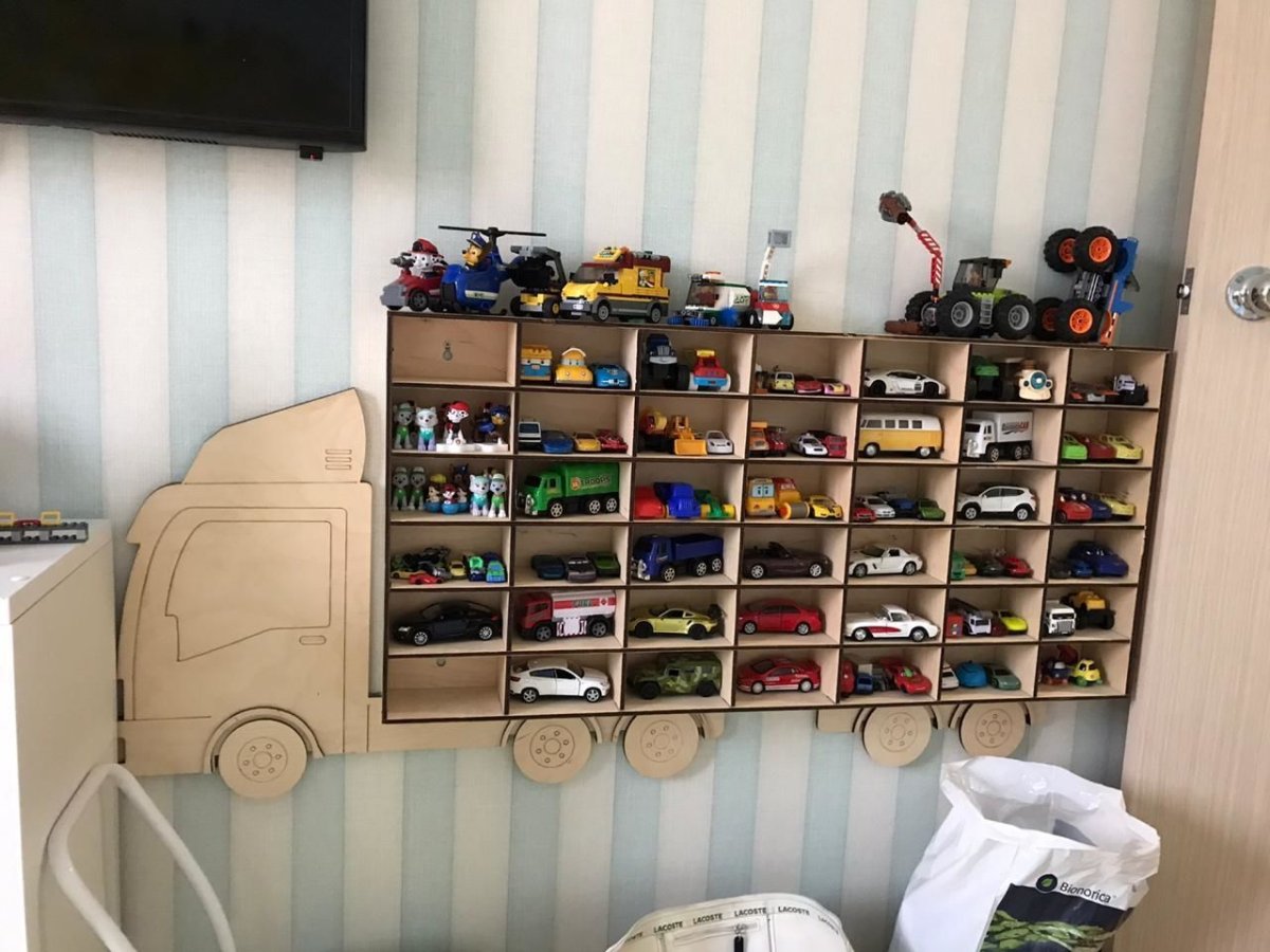 Хранение машинок