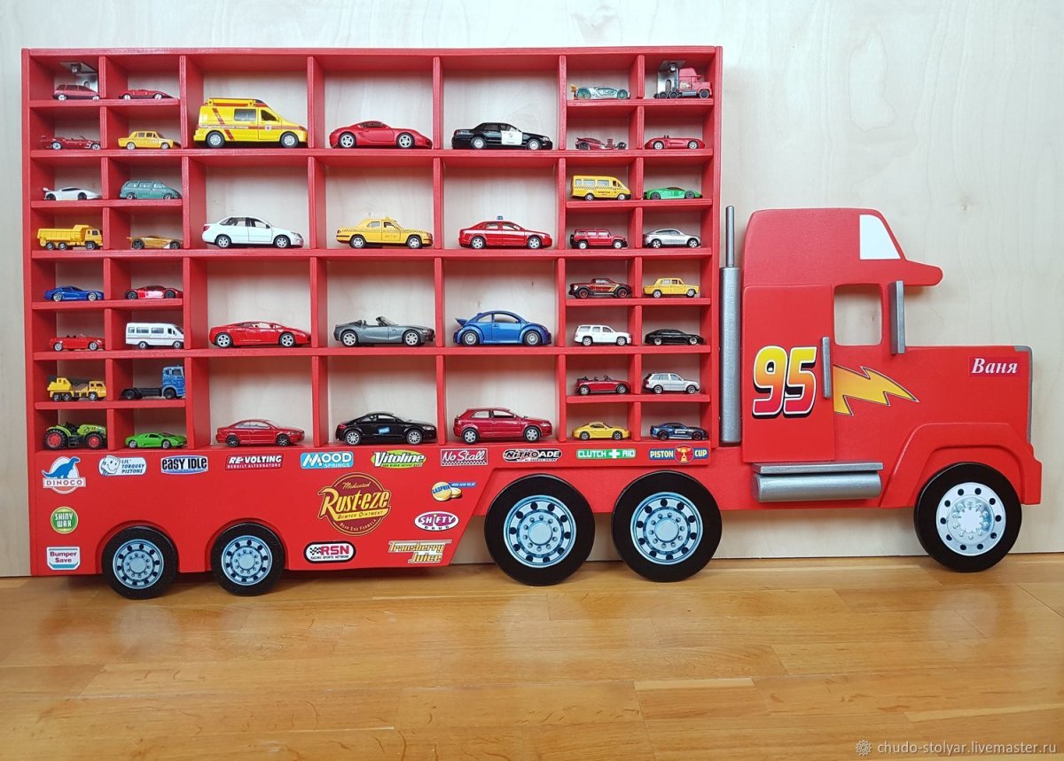 Полка для машинок