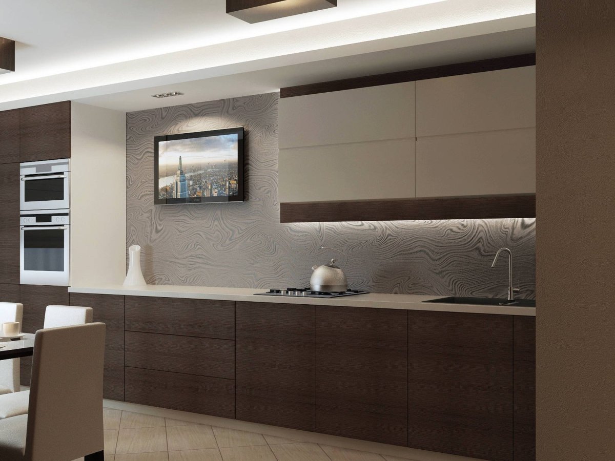 Цвет латте в интерьере