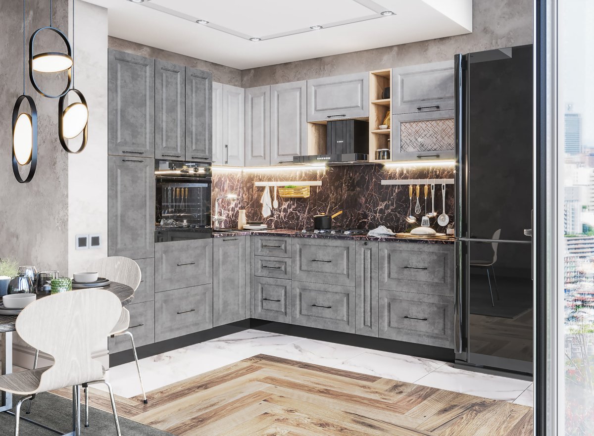 Кухонный гарнитур Ницца Сурская мебель