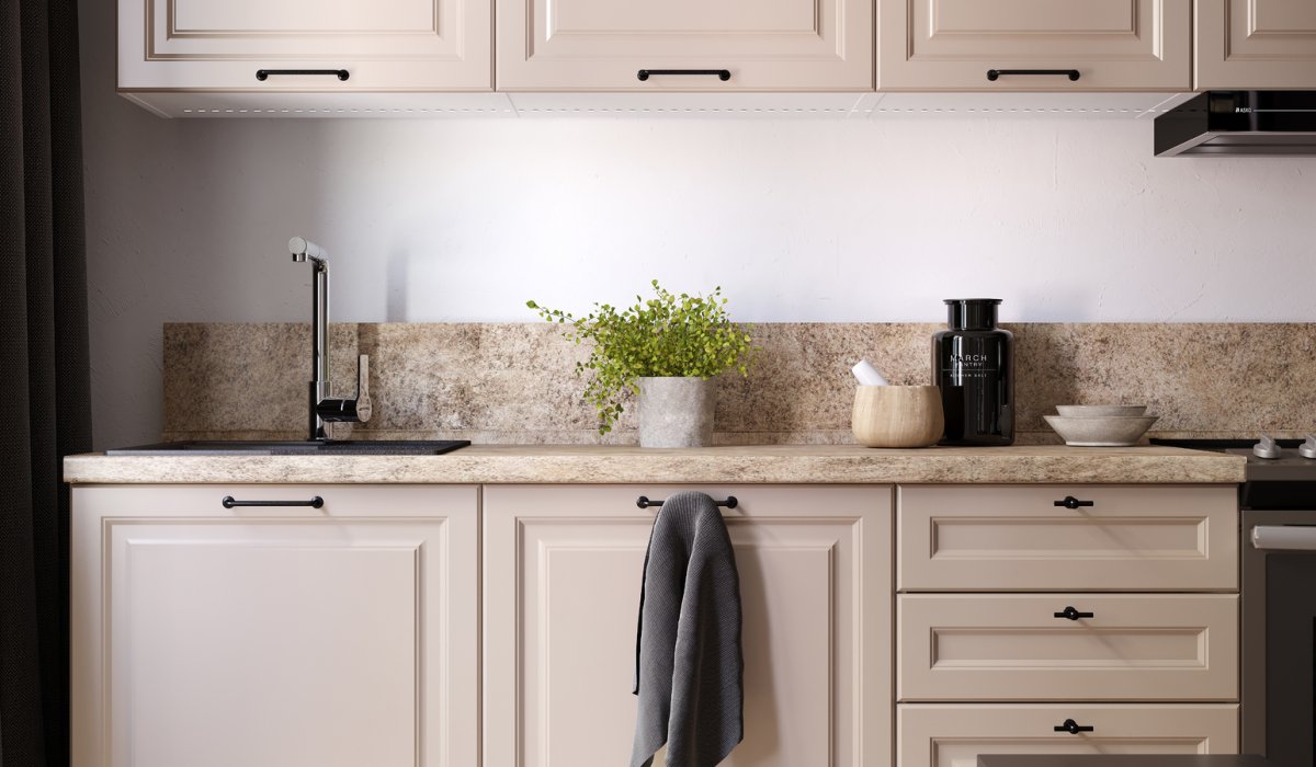 Кухня Леруа ляда белая