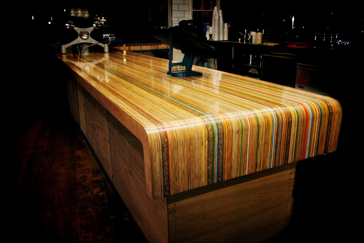 Кухонная столешница из фанеры