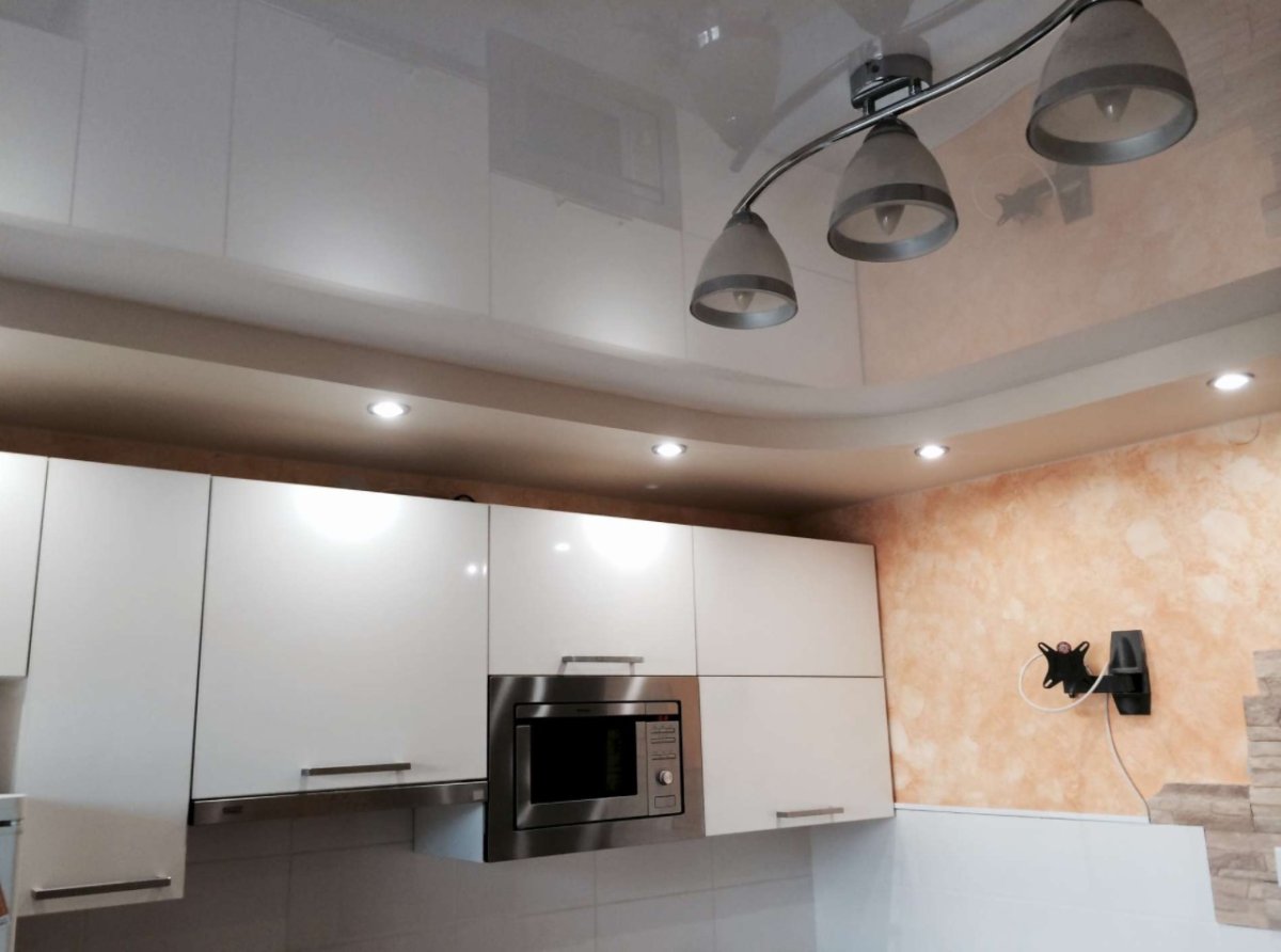 Освещение на кухне