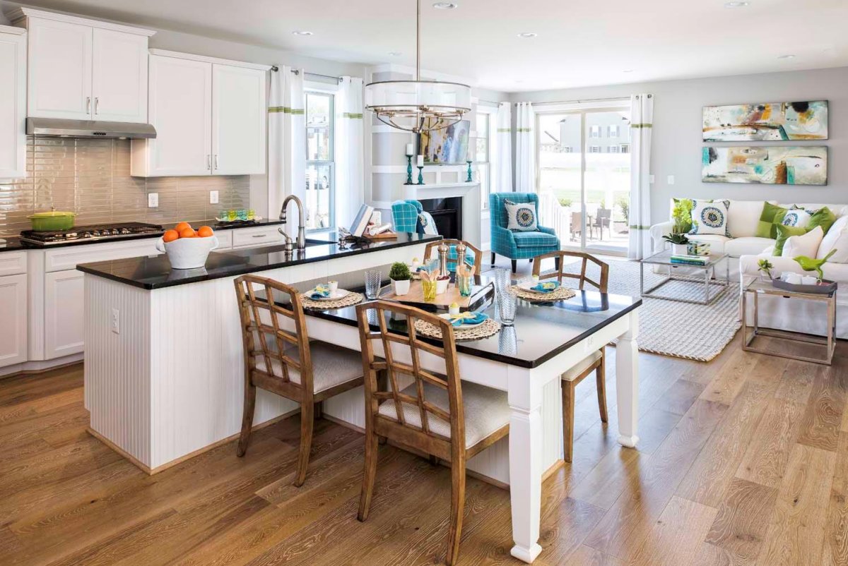 Кухонный остров с обеденной зоной икеа