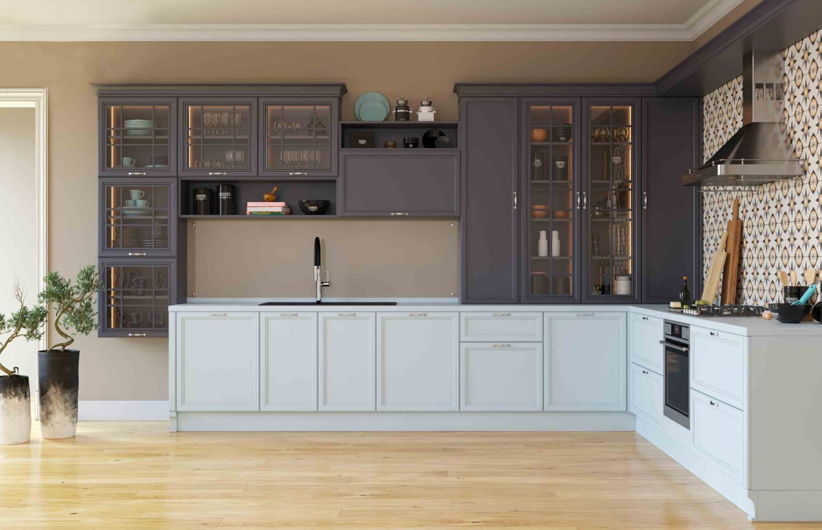 Рамочный МДФ фасад для кухни