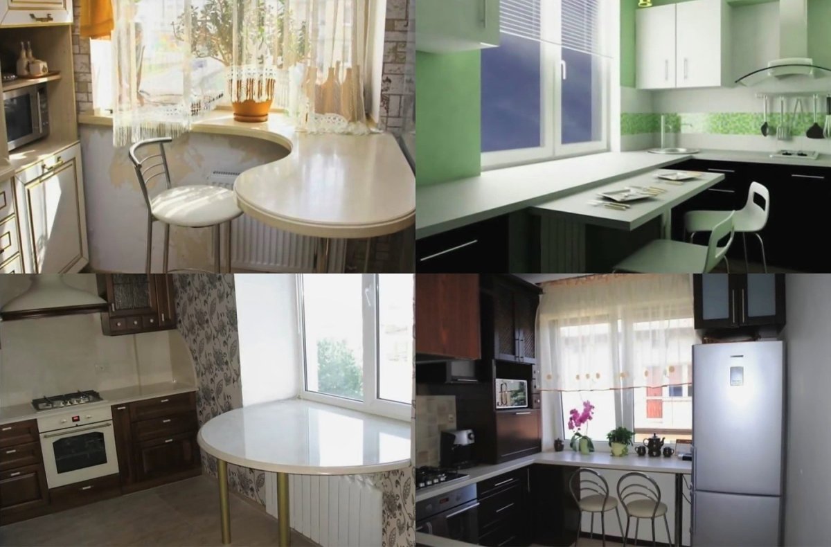 Столешница стол на кухне в хрущевке