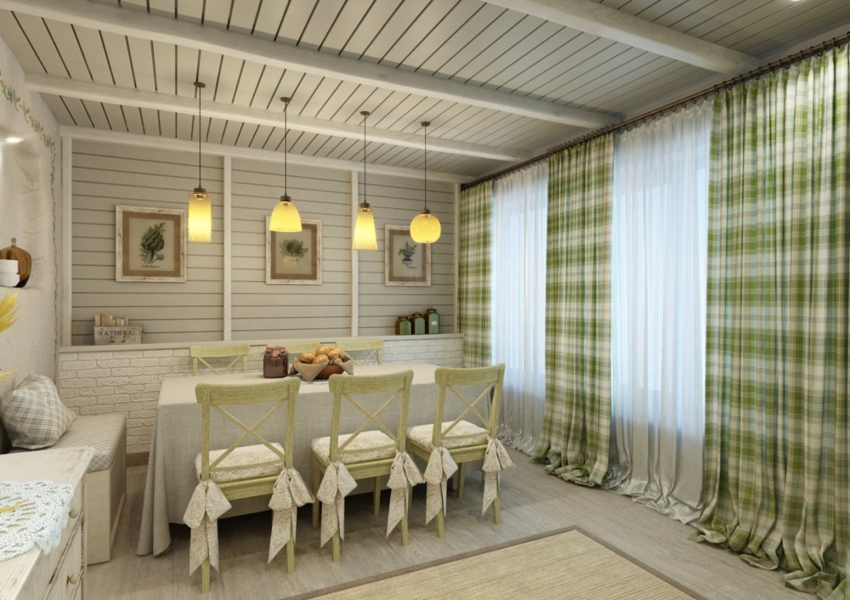 Обои в скандинавском стиле для кухни