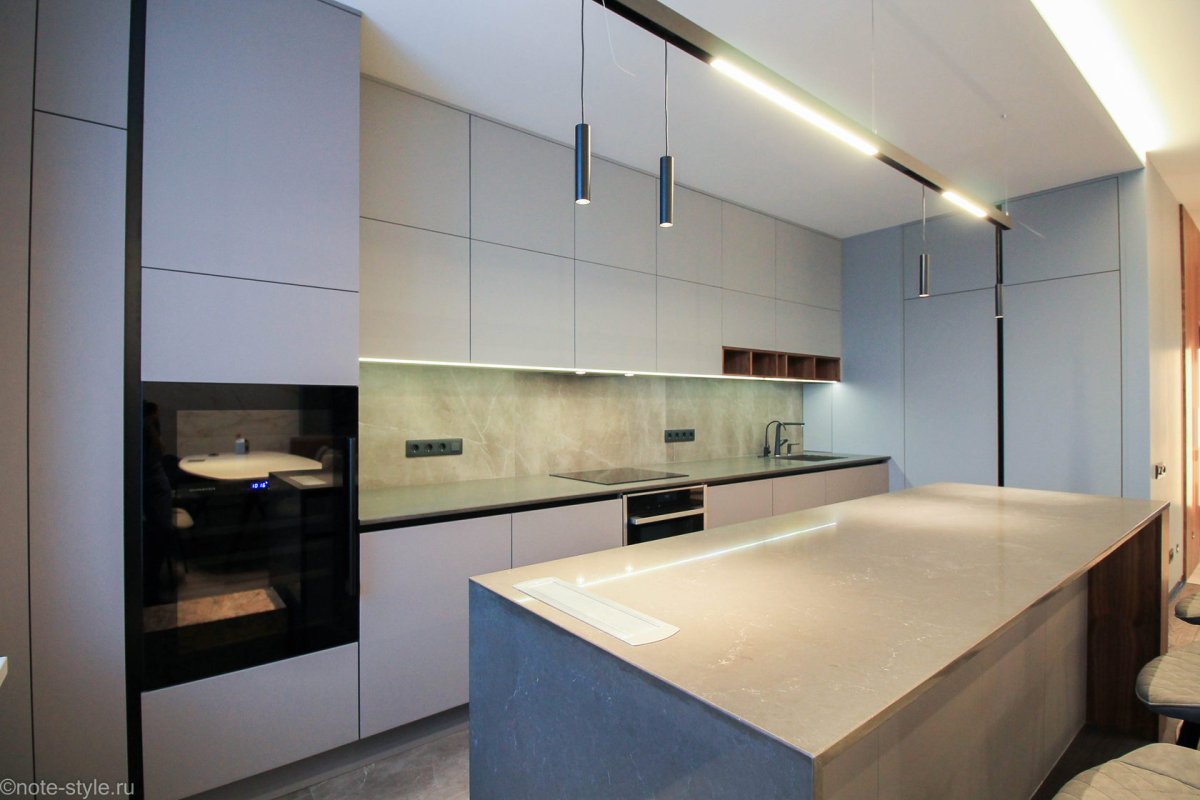 Кухня без ручек