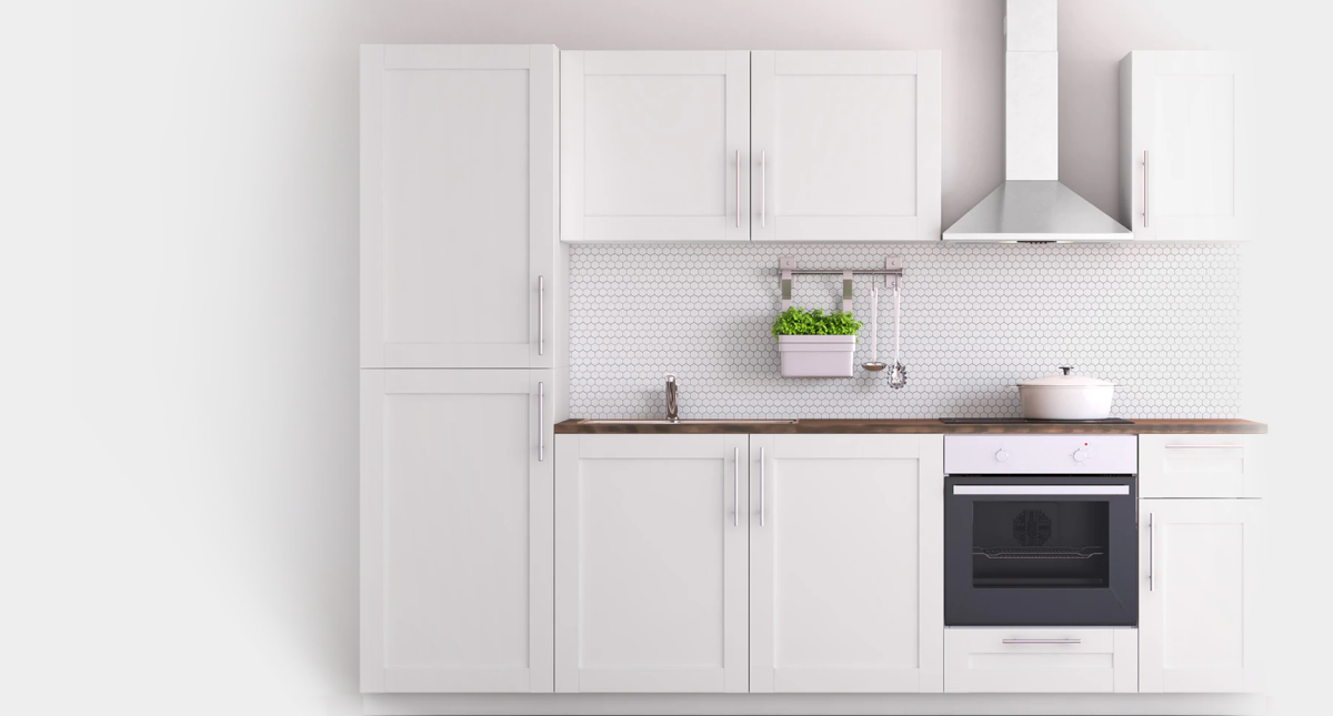 Кухня икеа Рингульт белый