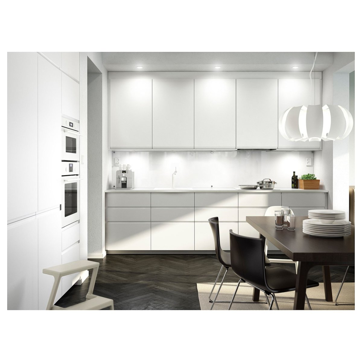 Белые кухни