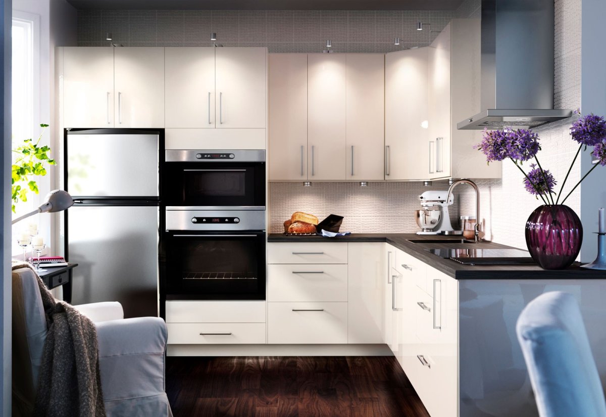Кухни икеа в современном стиле