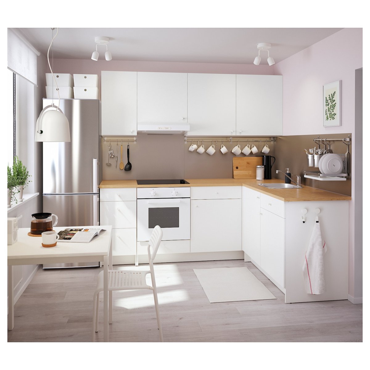 Кухня Сэведаль икеа в интерьере