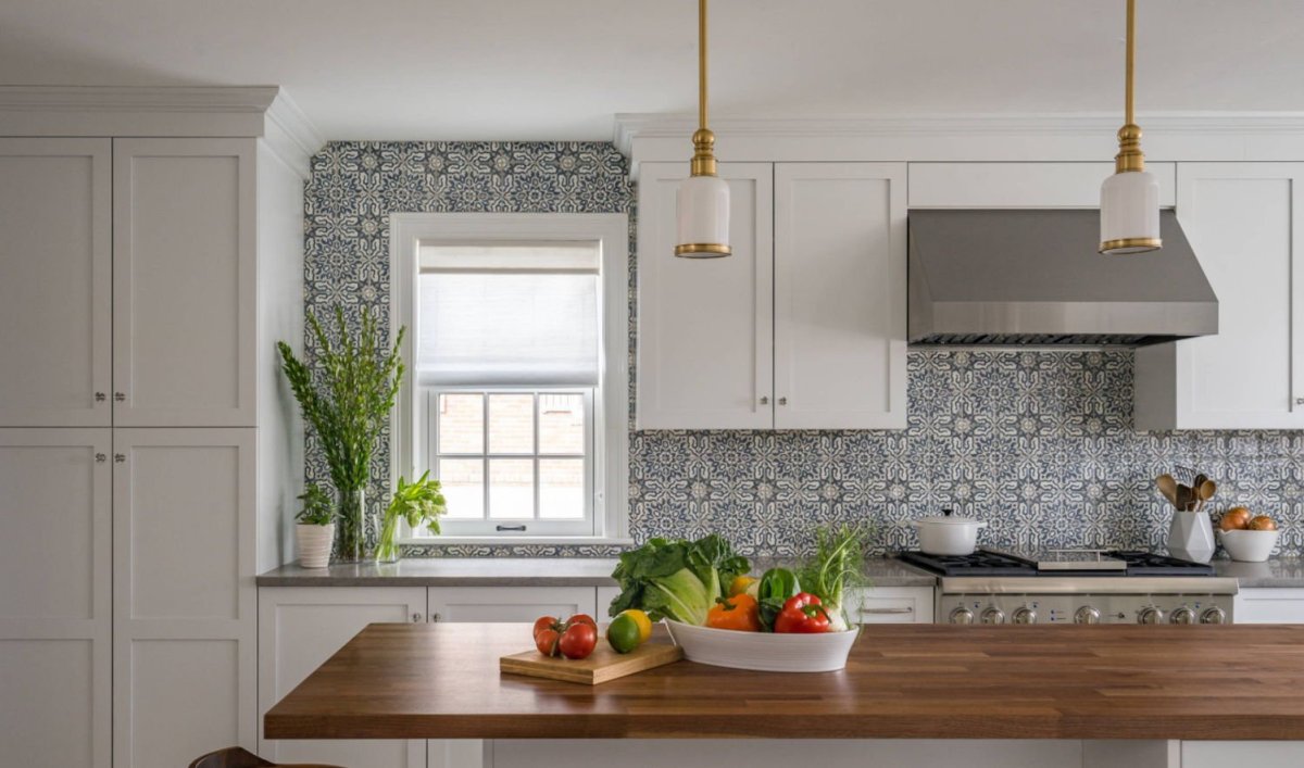 Плитка в скандинавском стиле для кухни