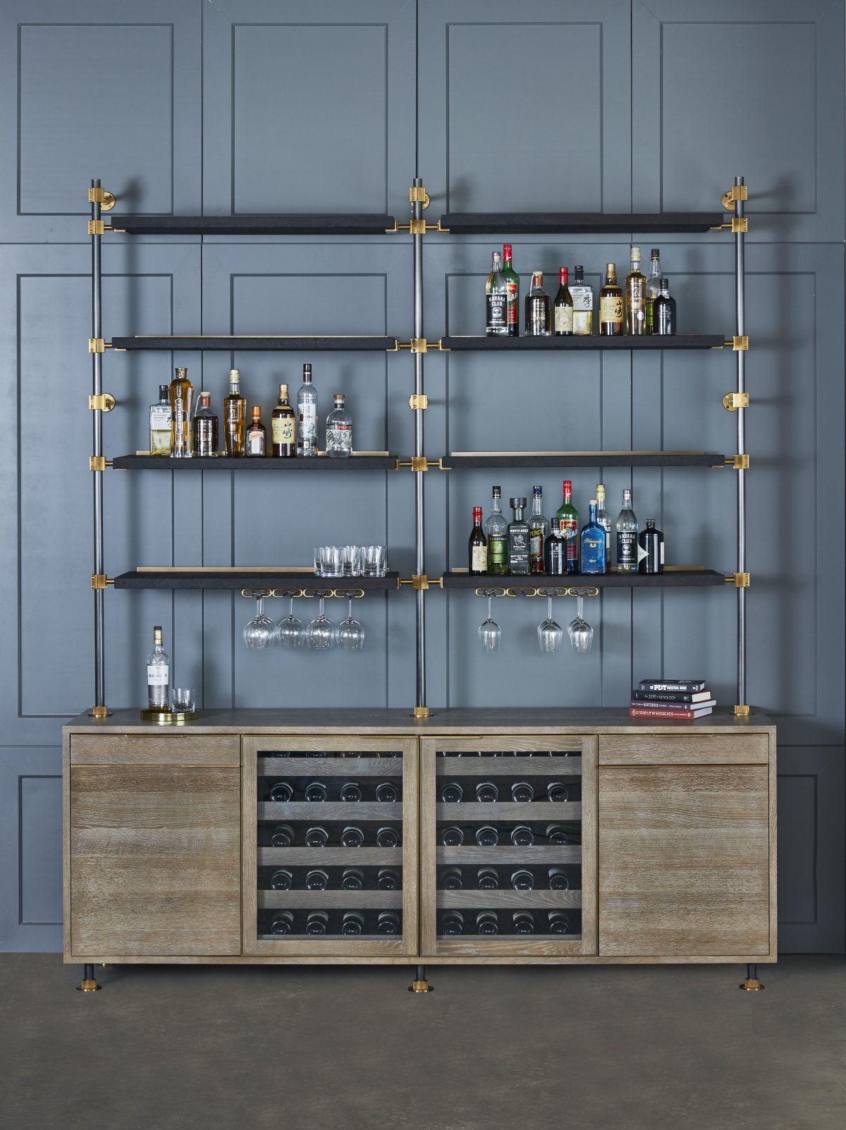 Шкаф бар лофт