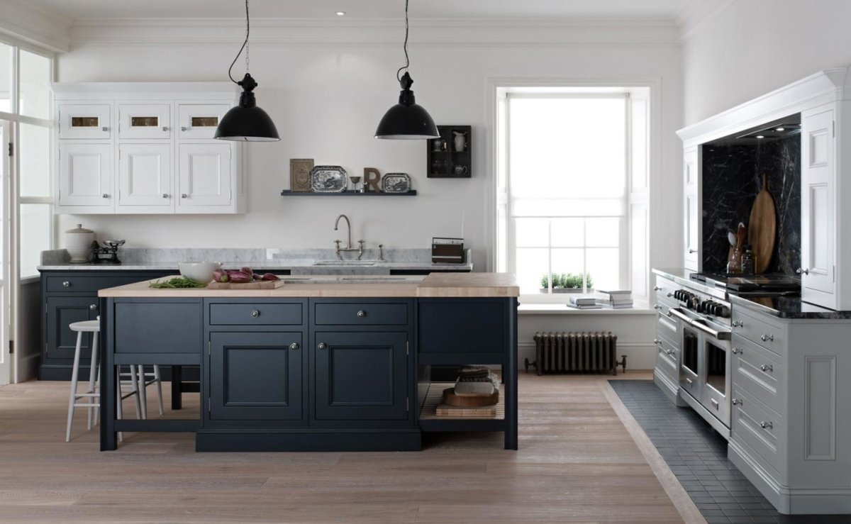 Синяя кухня икеа