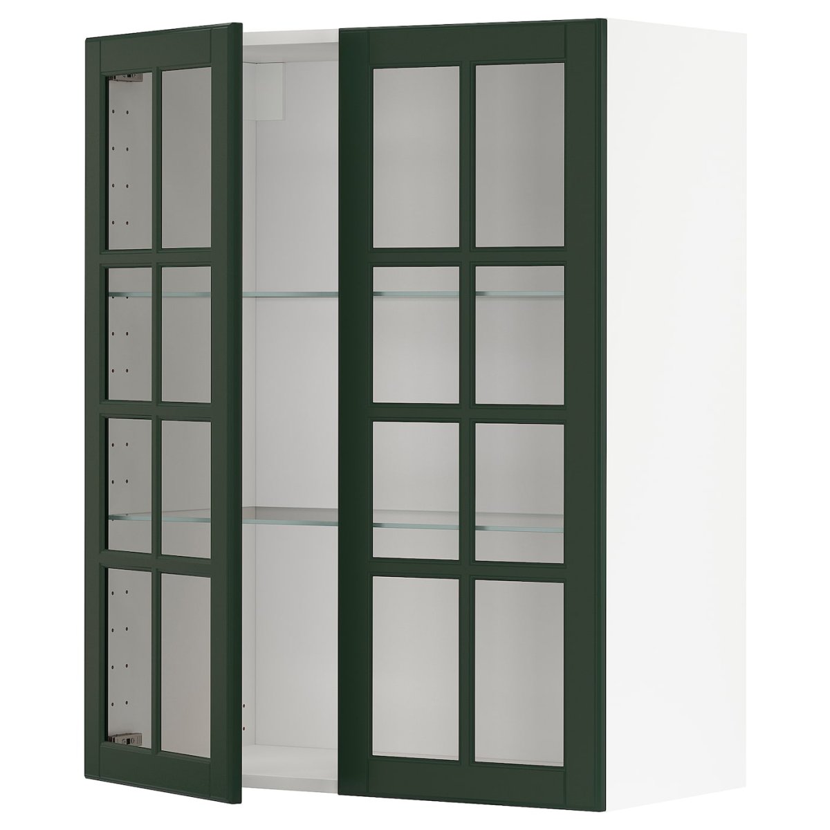 Темно зеленая кухня икеа