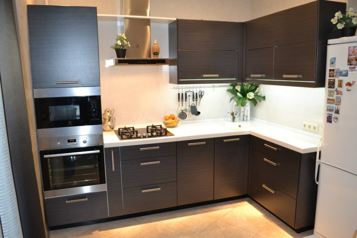 Кухня со встроенной техникой