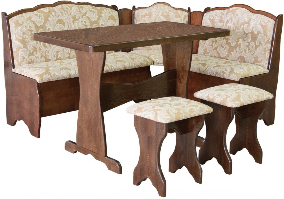 Кухонный уголок только дерево