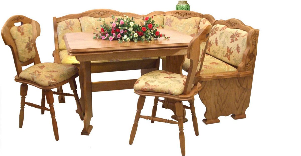 Кухонный уголок деревянный