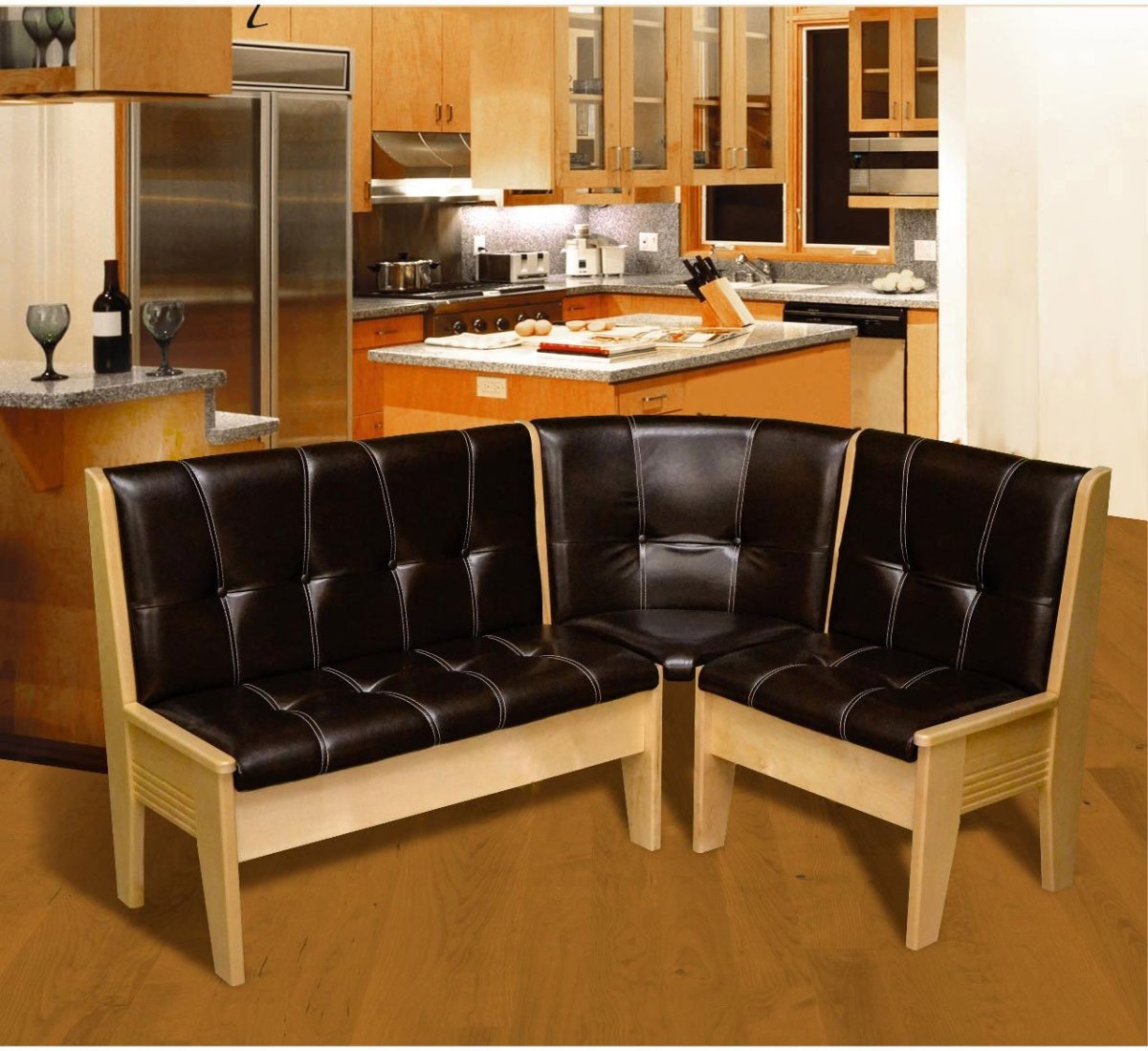 Мягкая зона для кухни из массива Омск