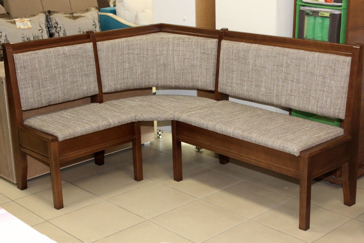 Скамья угловая фабрика Виктория