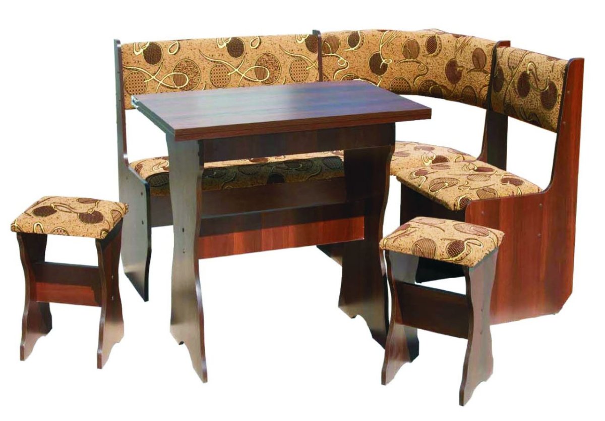 Кухонный уголок из натурального дерева