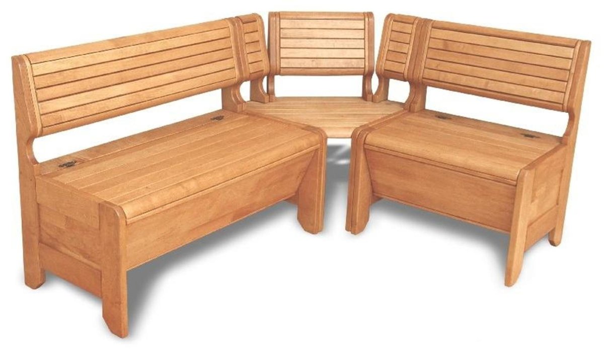 Кухонный уголок из досок