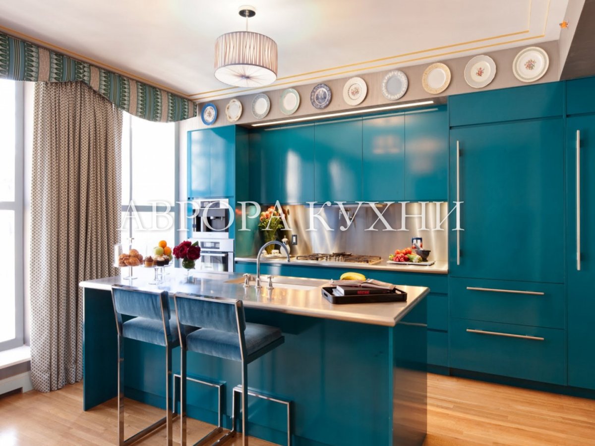 Бирюзовая кухня