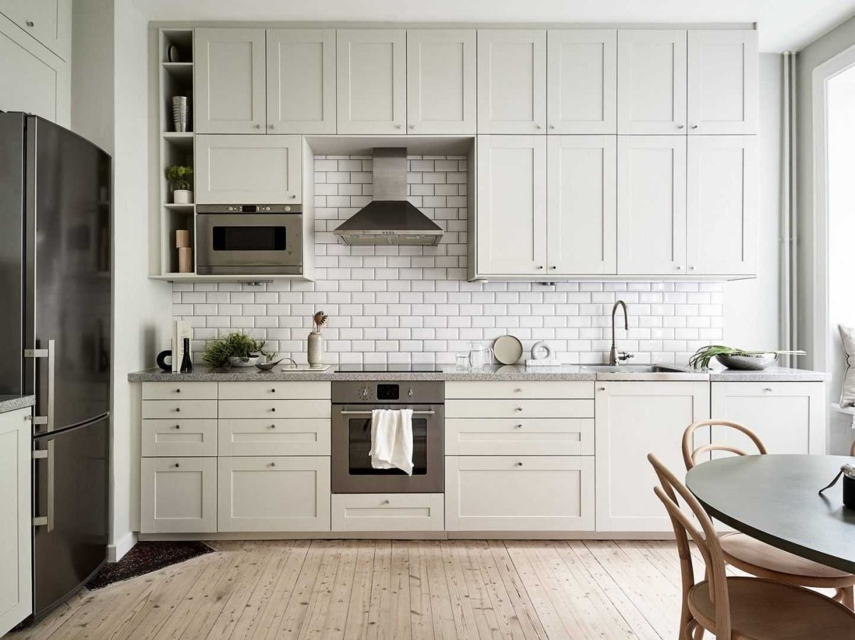 Кухня икеа Воксторп темно серый