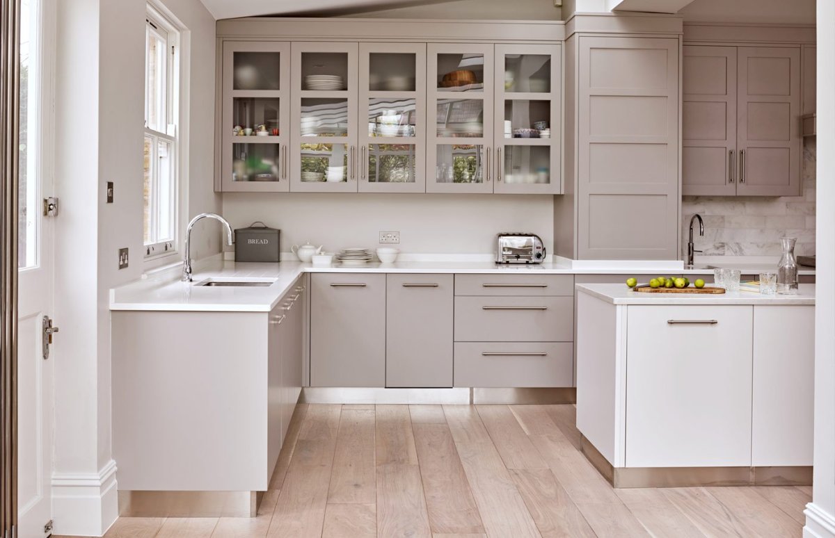 Кухни Сканди икеа белая