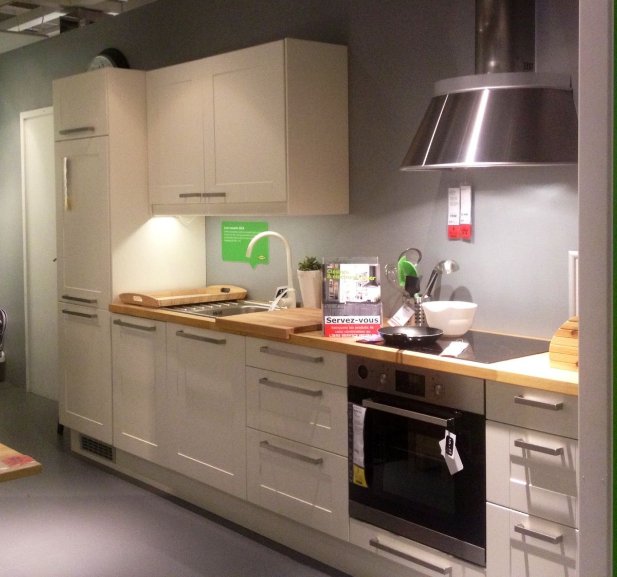 Икеа синяя кухня Будбин