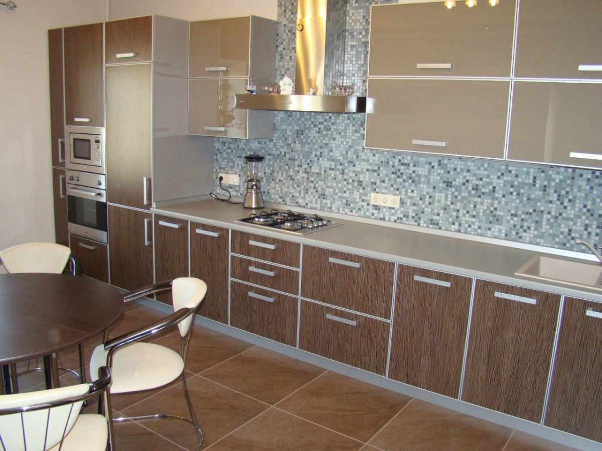 Эбони светлый ЛДСП кухня