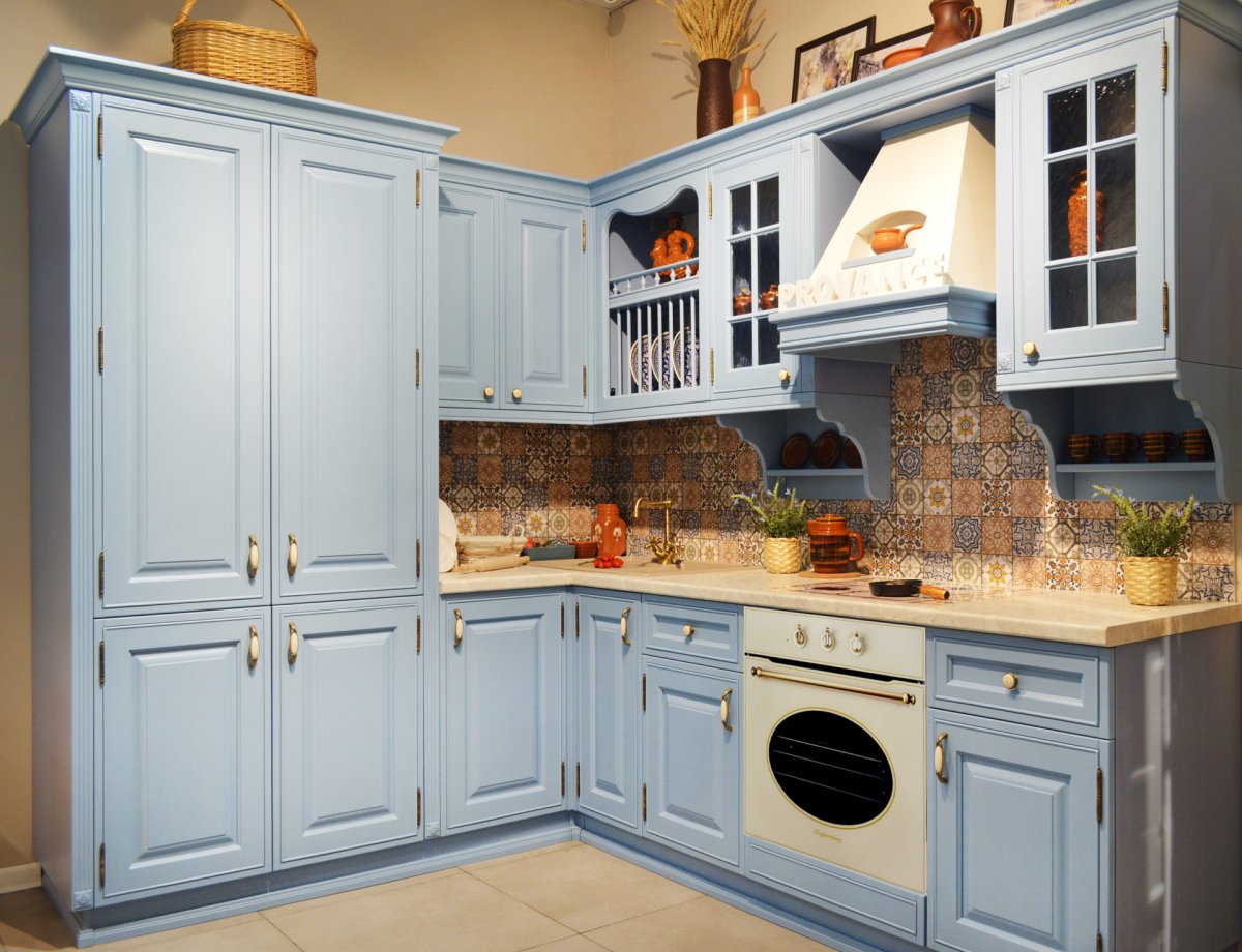 Кухня с антресолями Размеры