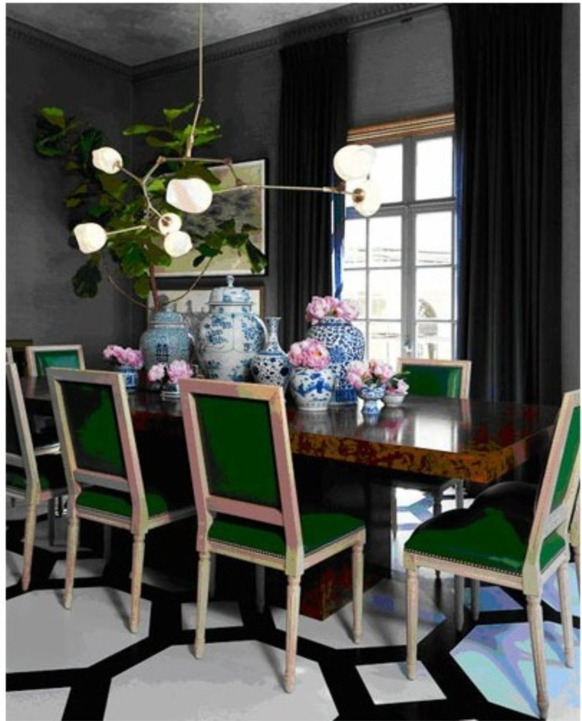 Декор кухни в салатовых тонах