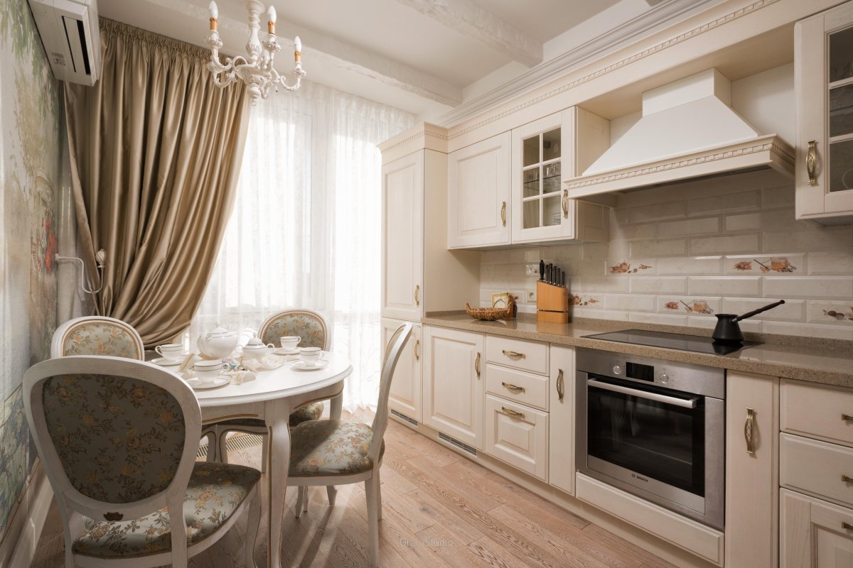 Интерьер кухни 11м2 прямоугольная