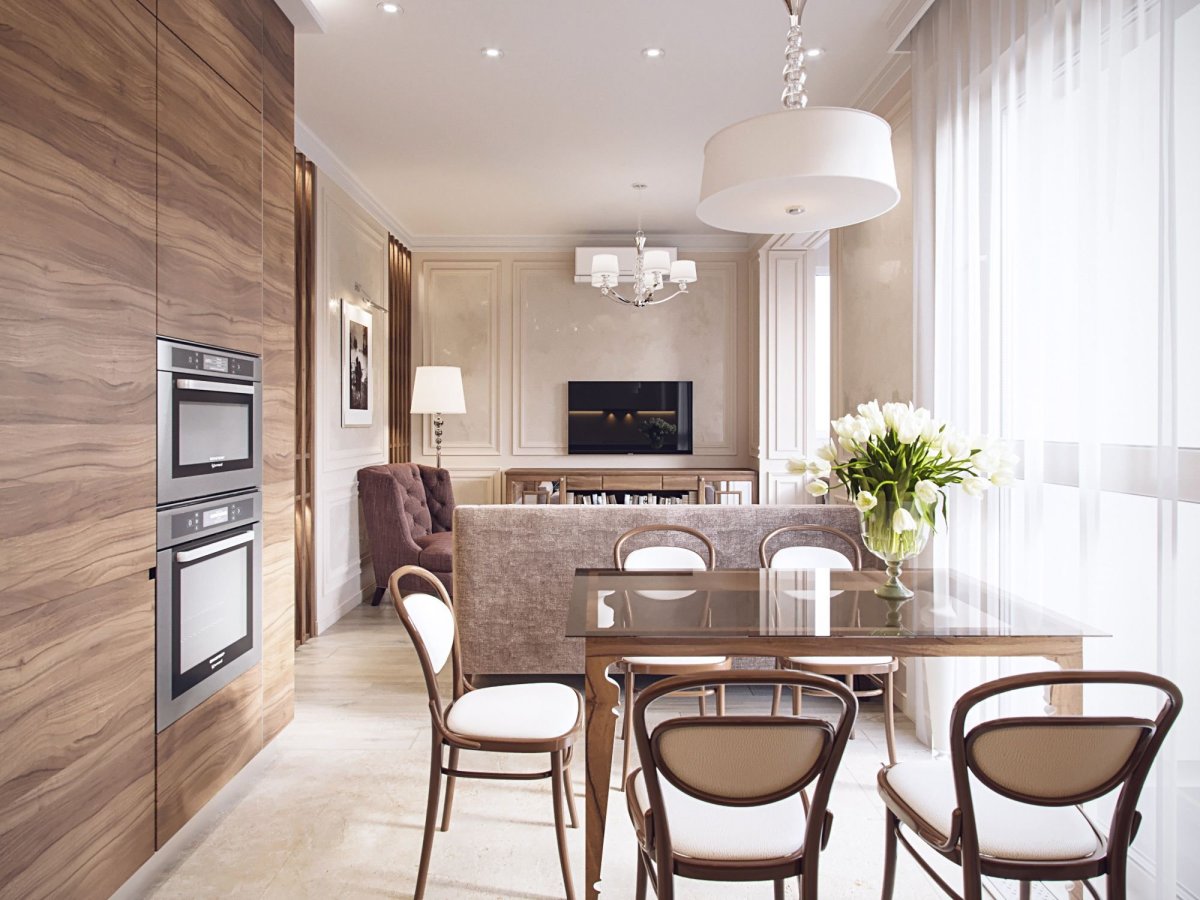 Кухня в стиле Прованс 13 кв м