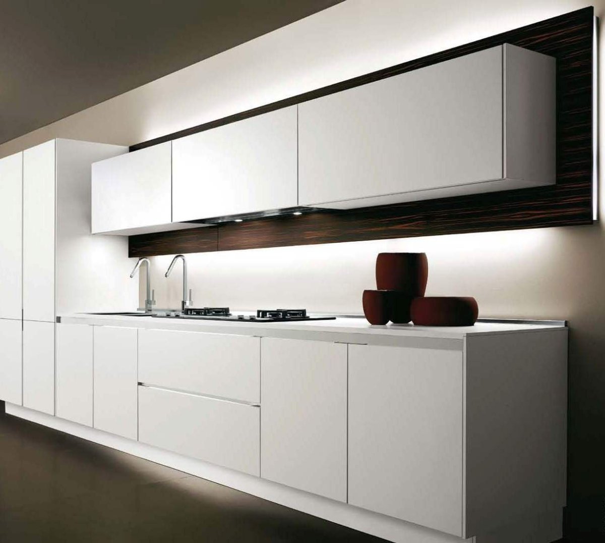 Черный графит Эггер кухни