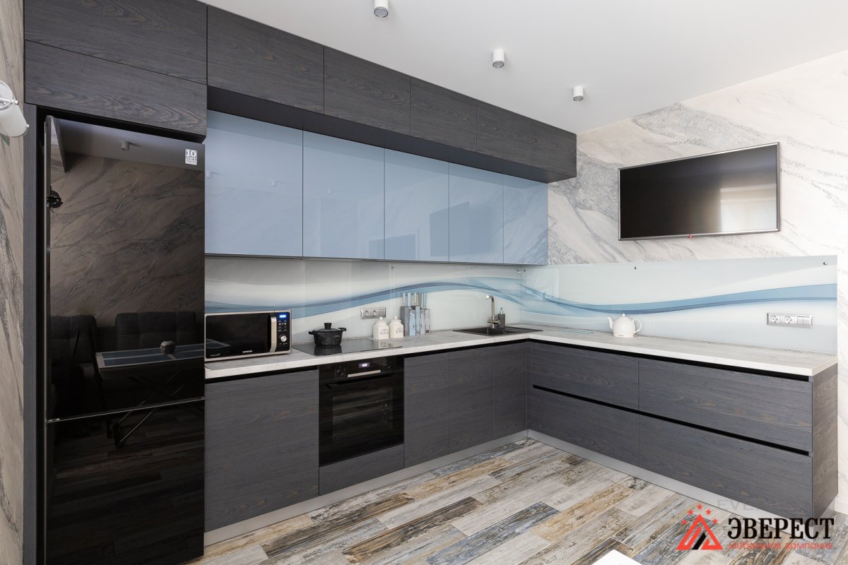 Кухня из шпона Норд