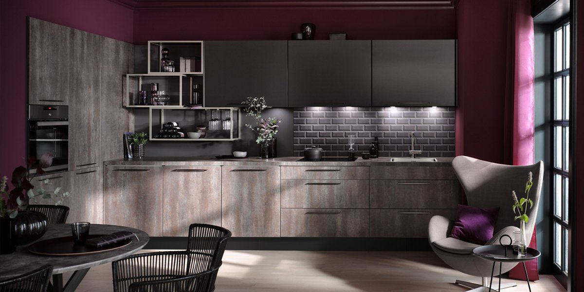 Кухня графит пирит