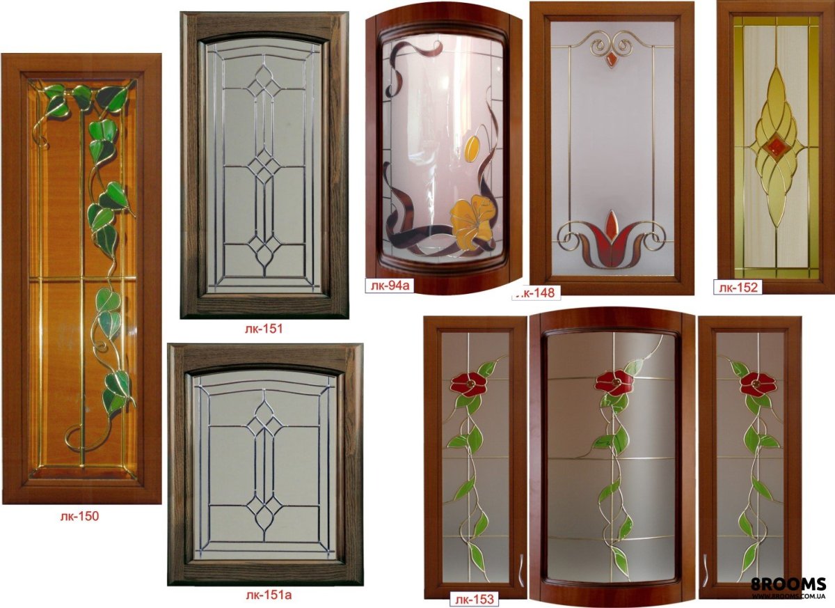 Пленочный витраж Decra led