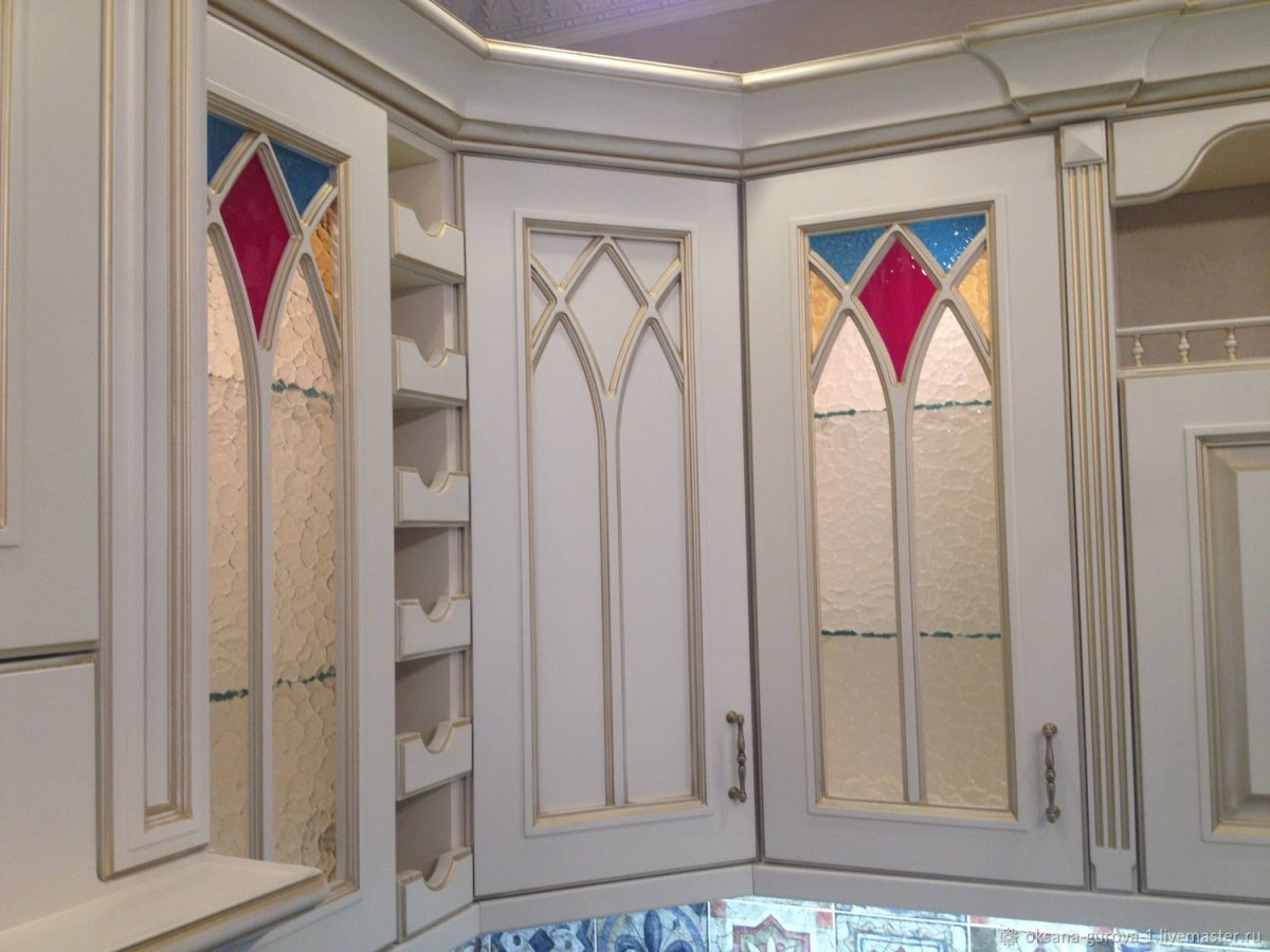 Витражное стекло для кухни