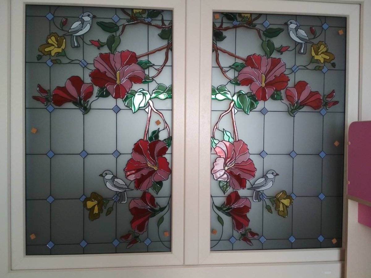 Накладной витраж