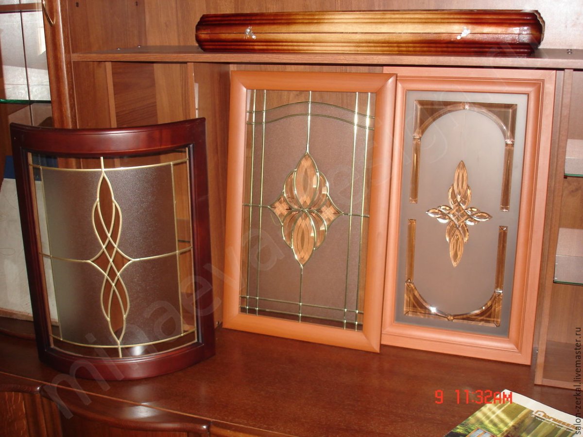 Витраж Тиффани кухонный фасад