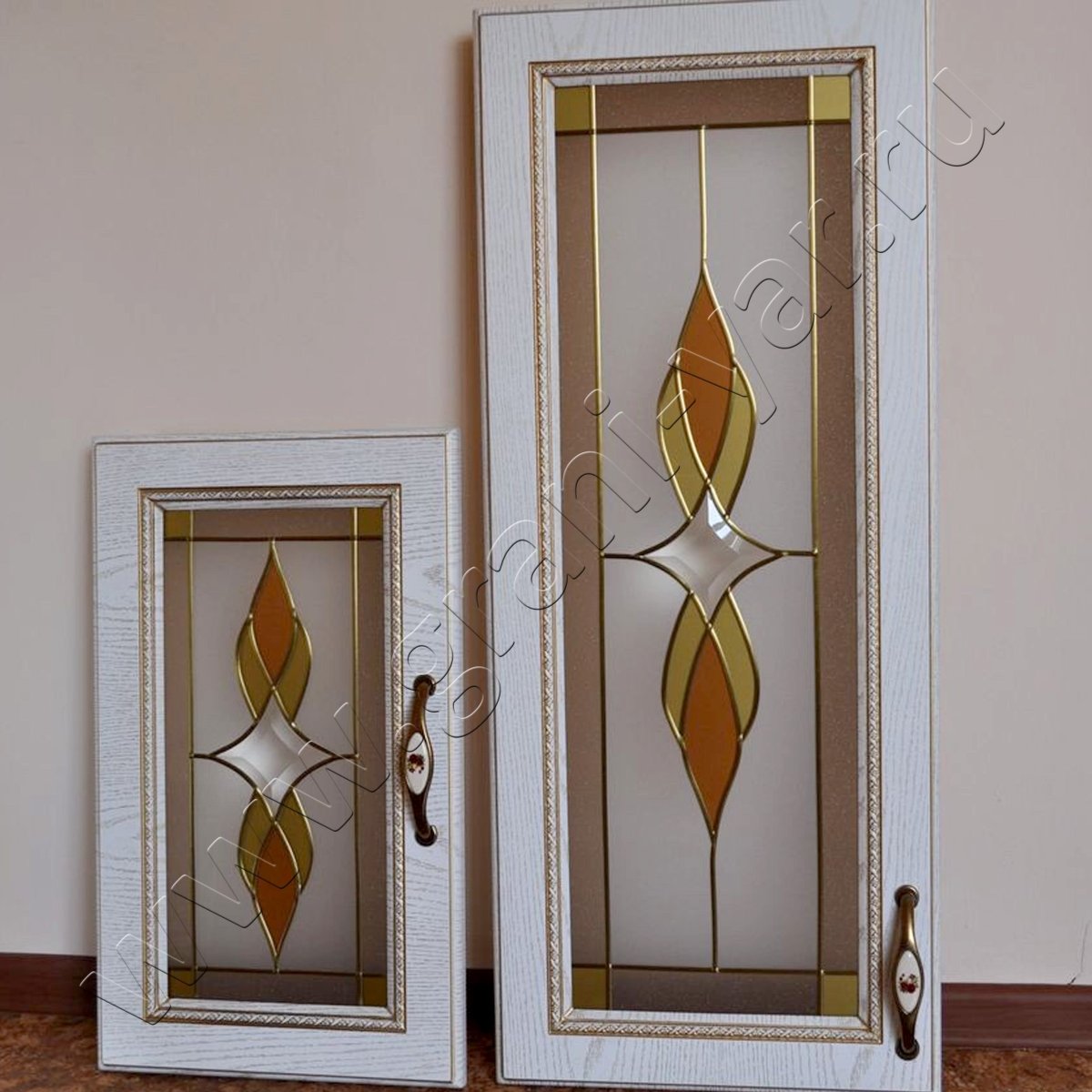 Витражи для кухонных фасадов радиус