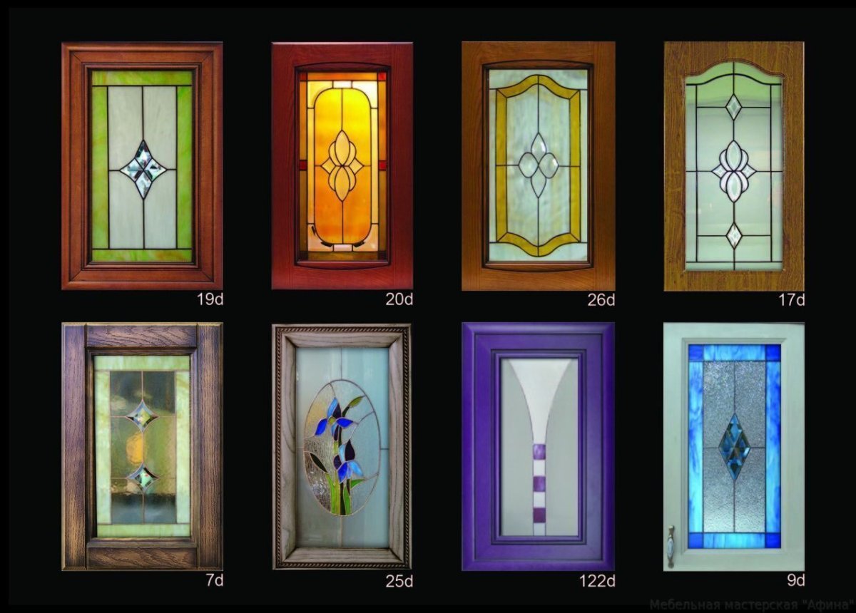 Витражи Decra led кухонные роза