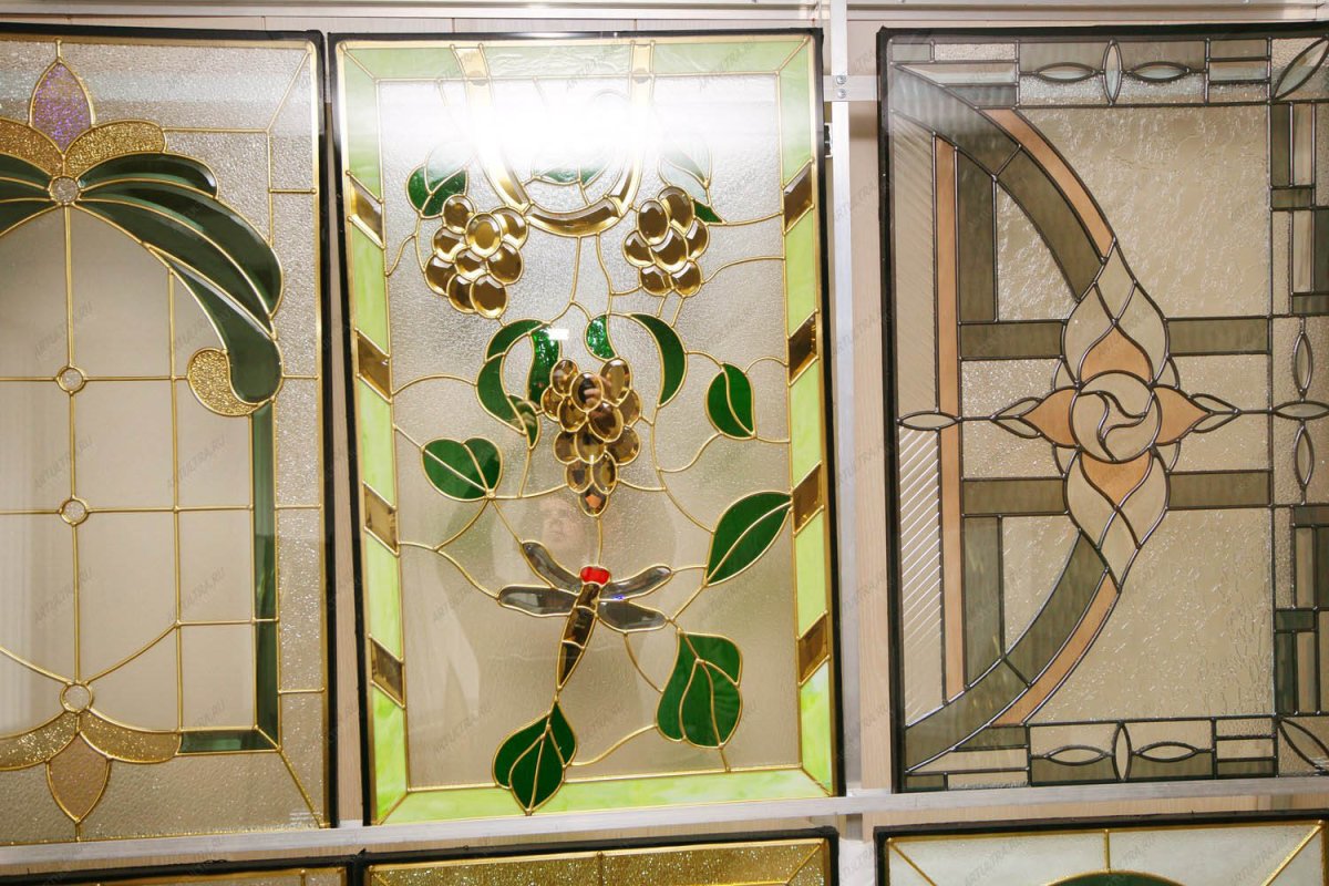 Витражи Decra led