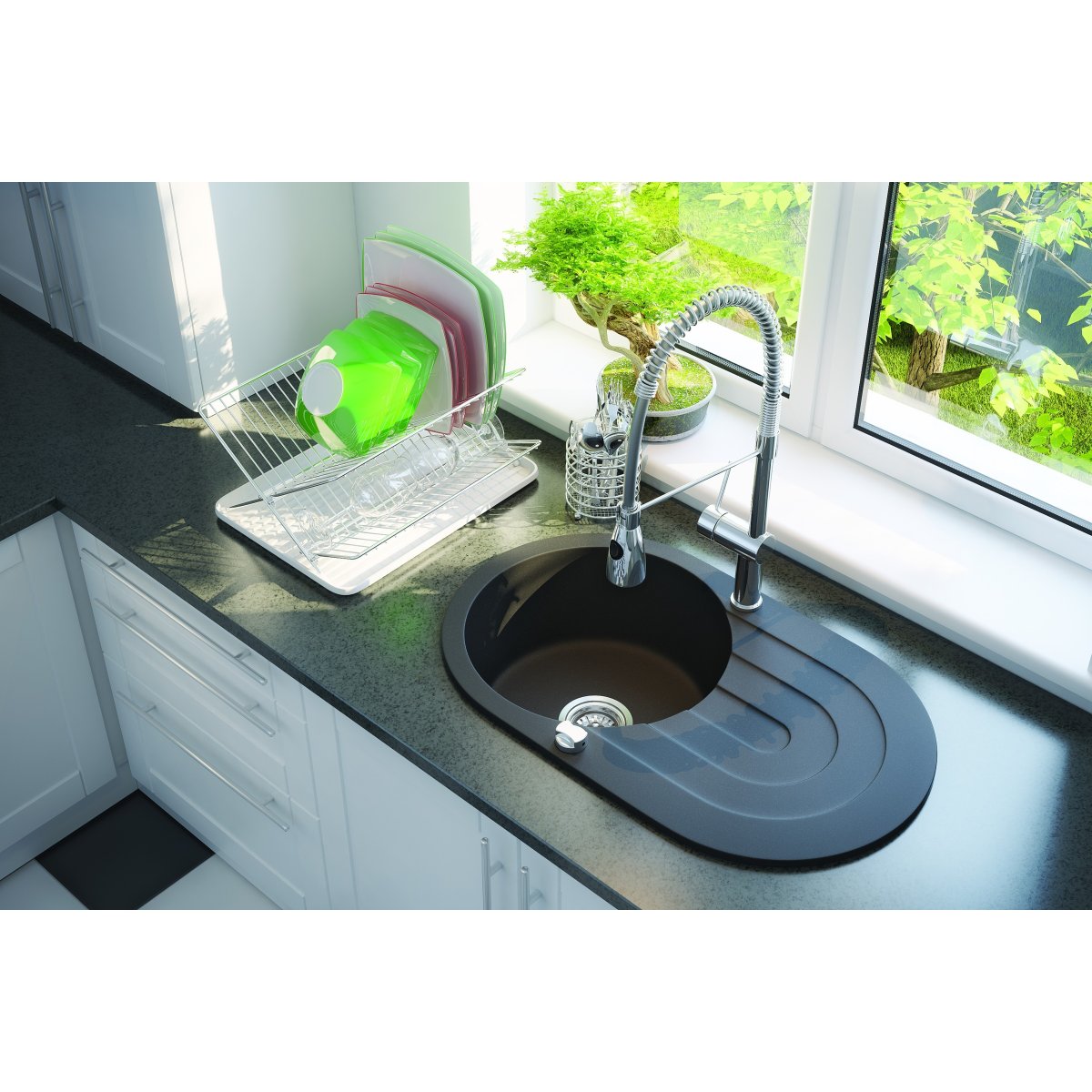 Раковина под окном