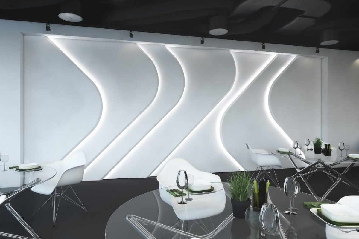 Освещение на кухне