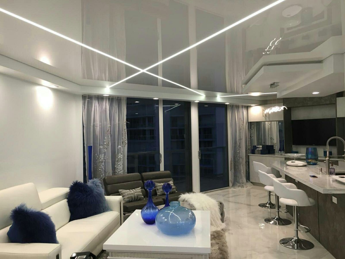 Световая 3d панель Zaha