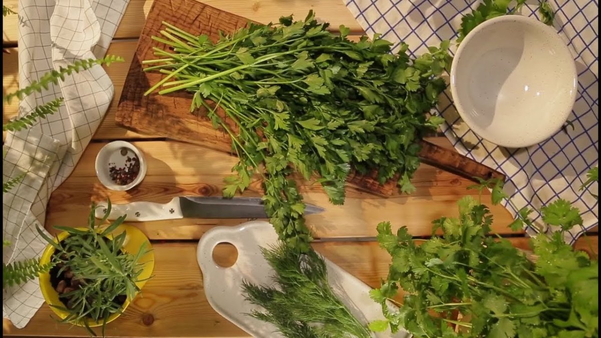 Озеленение кухни